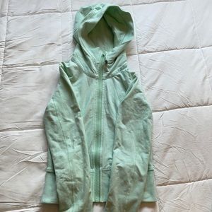 Size mint green Lululemon jacket